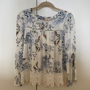 Maeve (Anthropologie) floral top